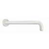 wall shower arm 350 mm, matt baltas
