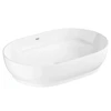 washbasin Essence, 600x401 mm, countertop, baltas
