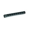 Bachmann 9x Schuko, 2m elektros tinklo ilgintuvas 9 AC išvestis(ys / čių) Juoda