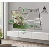 Laikiklis BARKAN BM343XLW 13-65" TV, 4 lankstų, sieninis, prailgintas, baltas