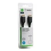 BELKIN CABLE,HDMI,M/M,2M,DIDELIS GREITIS su ETHERNETU,Juodas,Auksinis