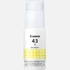 Kasetė rašaliniams spausdintuvams "canon" originalus rašalas gi-43 y, geltonas, 3700p, 4689c001, "canon pixma g540, g640