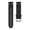 Garmin QuickFit 22 mm greitai atsegamas silikoninis dirželis, Juodos spalvos