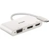 D-Link DUB-V310 knyginių kompiuterių dokas / jungčių replikatorius Vielinis USB 3.2 Gen 1 (3.1 Gen 1) Type-C Balta