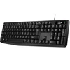Klaviatūra ir pelė Genius KB-117, JAV klaviatūra, klasikinis, vandeniui atsparus vielos tipas (USB), juoda, ne