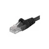 PremiumCord PREMUMCORD Lovos kabelis UTP RJ45 -RJ45 CAT5E 0.25m juoda