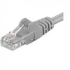 Premiumcord Kitas PACHCORD UTP RJ45 Cat.5e 1m GRI (UTP-5E-1-G)