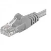 PremiumCord PremiumCord Patch kabelis UTP RJ45-RJ45 CAT6 0.25m pilka