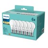 LED lemputė PHILIPS, A60, 8W (=60W), E27, 2700K, 806 lm, NON-DIM, šiltai baltos spalvos, 3vnt.