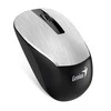 Pelės Genius Pelės NX- 7015, 1600DPI, 2.4 [GHz], optinis, 3rd, belaidis USB, pilkas, AA