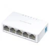Šakotuvas „Mercusys“ | Komutatorius | MS105 | Nevaldomas | Stalinis | 10/100 Mbps (RJ-45) jungčių kiekis: 5 | Maitinimo šaltinio tipas: Išorinis