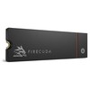 SEAGATE SSD FireCuda 530 with Heatsink 1Tb M.2 PCIe Gen4×4 NVMe 1.4, Read/Write: 7300/ 6000 MB/s, Random Read/Write IOPS 800K/1000K TBW 1275