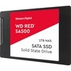 WD Raudona SSD SA500 NAS 1TB 2.5" SATA III 6 Gb/s vidinis, vienos pakuotės, maitinamas „SANDISK“