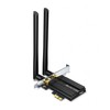Dviejų juostų | TP-LINK | Archer Wi-Fi 6 Bluetooth 5.0 PCIe adapteris | TX50E | 2,4 GHz / 5 GHz | Antenos tipas 2x išorinė