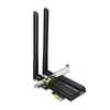 TP-LINK | Archer Wi-Fi 6 Bluetooth 5.0 PCIe adapteris | TX50E | 2.4GHz/5GHz | Antenos tipas: 2xExternal
