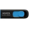 ADATA | USB Flash Drive | UV128 | 256 GB | USB 3.2 Gen1 | Juodas/Mėlyna