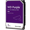 Western Digital HDD Video Surveillance WD Violetinė 3TB CMR, 3.5'', 256MB, SATA 6Gbps, TBW: 180
