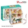 CUBICFUN 3D dėlionė (vidutinė) „Lėlių namas“