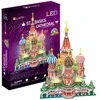 CubicFun 3D dėlionė „Šv. Bazilio katedra“ (LED)
