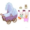 Sylvanian Families Triušiukai dvynukai vežimėlyje