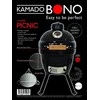Kepsninė Kamado BONO Picnic 32 cm, juoda