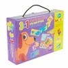 Dėlionė Baby puzzle dėlionių rinkinys Pažink pasaulį 3in1