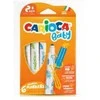 Flomasteriai mažyliams CARIOCA BABY SUPERWASHABLE, 6 spalvų