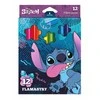 Flomasteriai Disney Stitch, vienpusiai, 12 vnt.