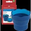 Indelis teptukams skalauti Faber-Castell Click and Go, mėlynos spalvos