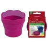 Indelis teptukams skalauti Faber-Castell, Click and Go, raudonos spalvos