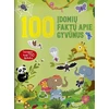 KNYGA 100 įdomių faktų apie gyvūnus. Daugiau kaip 150 lipdukų