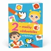 KNYGA 2-mečių užduotėlės su lipdukais