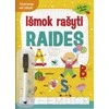 KNYGA Išmok rašyti raides. 4-5 metų vaikams. Su flomasteriu