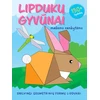 KNYGA Lipdukų knygelė Lipdukų gyvūnai
