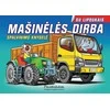 KNYGA Mašinėlės dirba. Su lipdukais
