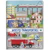 KNYGA Miesto transportas. Su daugkartiniais lipdukais