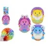Puffle pets Minkšti gyvūnėliai kamuoliukai Rainbow 12 cm
