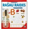 KNYGA Rašau raides. 4-5 m. vaikams. Nutrynęs vėl rašyk. Su flomasteriu