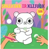 Spalvink ir klijuok. Spalvinimo knygelė su lipdukais
