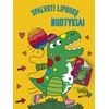 KNYGA Spalvoti lipdukų nuotykiai. Krokodilas
