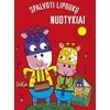 KNYGA Spalvoti lipdukų nuotykiai. Žirafa