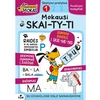 KNYGA Šuniukas Mokas. Mokausi skaityti 123 dalys /3 rūšys/