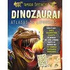 KNYGA "Tamsoje švytintys dinozaurai. Atlasas su lipdukais", 3+