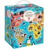Lavinamoji dėlionė BANANAPANDA Puzzlove Animals Around the World 4+