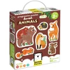 Lavinamoji dėlionė Progressive Puzzles Forest Animals 2+