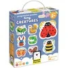 Lavinamoji dėlionė Progressive Puzzles Tiny Creatures 2+