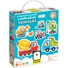 Lavinamoji dėlionė Progressive Puzzles Vehicles 2+