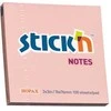 Stickn Lipnūs lapeliai Stick´N 21148, 76x76mm, 100 lapelių, rožinės spalvos
