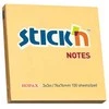 Lipnūs lapeliai Stick´N 21391, 76x76mm, 100 lapelių, oranžinės spalvos