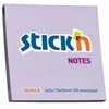 Lipnūs lapeliai Stick´N 21403, 76x76mm, 100 lapelių , violetinės spalvos